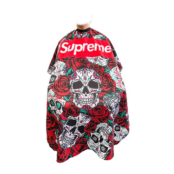 Capa beauty supreme rosa y calaveras