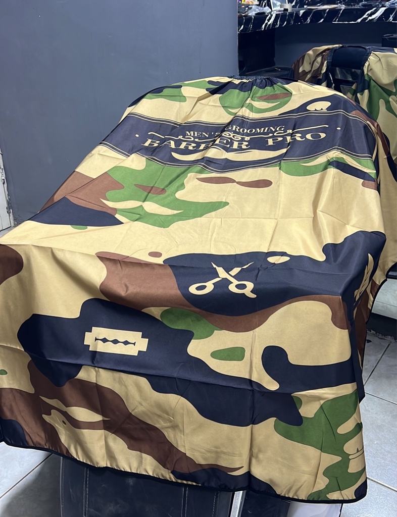 Capa camuflaje barbershop