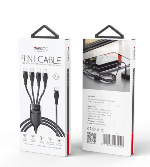 Yesido Cable C 4 en 1