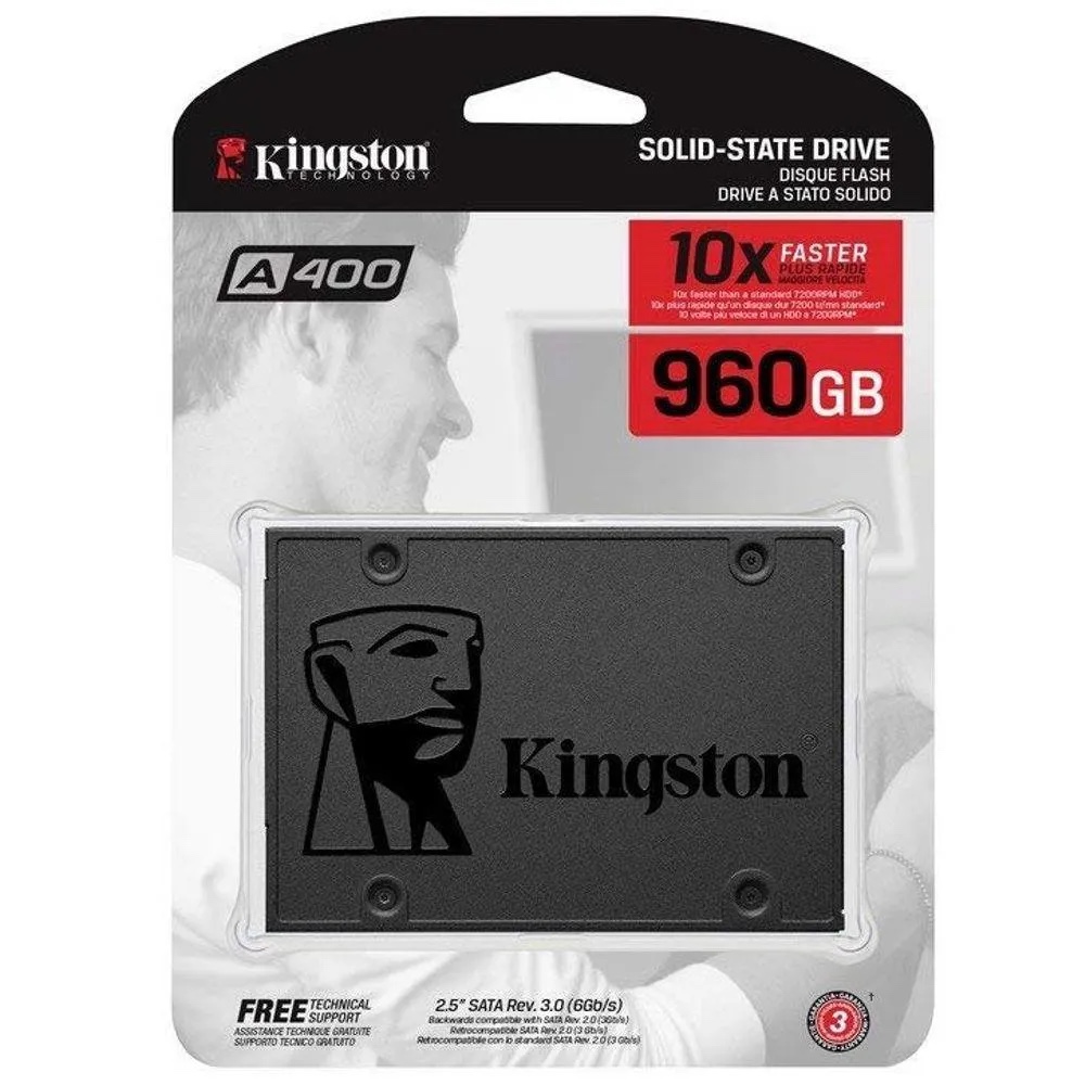 SSD KINGSTON A400 960GB SATA3