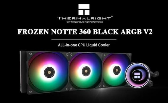 LÍQUIDA THERMALRIGHT FROZEN NOTTE 360 BLACK ARGB V.2