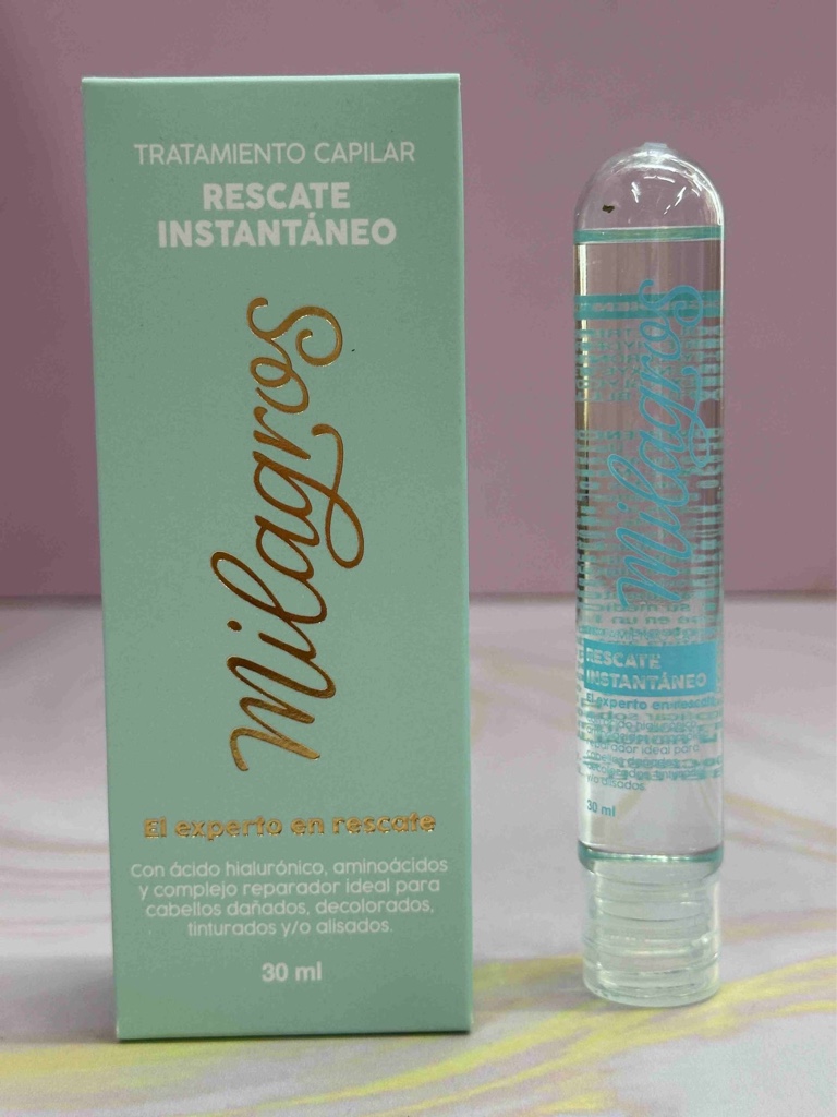 Ampolleta rescate instantáneo milagros