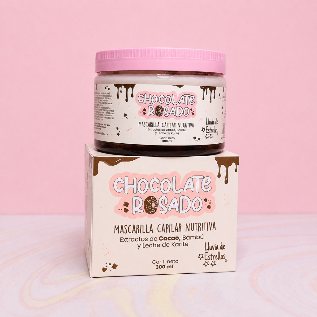 Tratamiento chocolate rosado