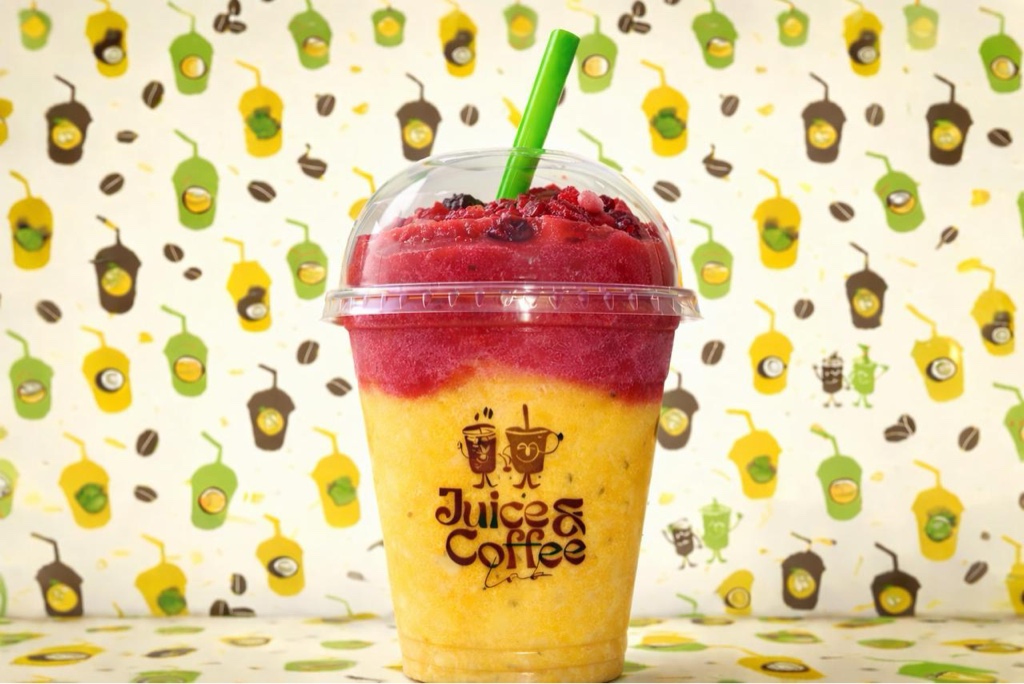 Jugo de la casa. (Mango y maracuyá)
