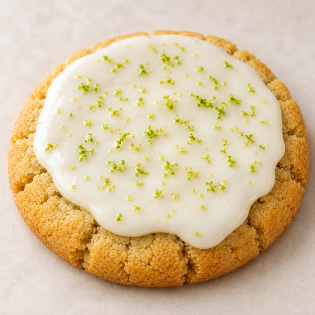 Galleta glaseada limon