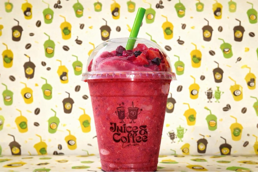 Smoothie frutos rojos