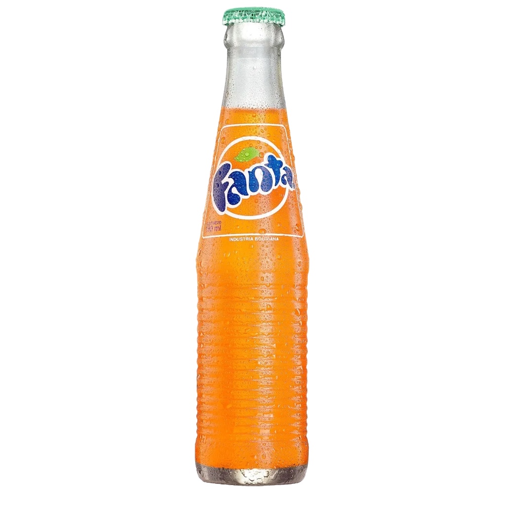 Fanta naranja botella