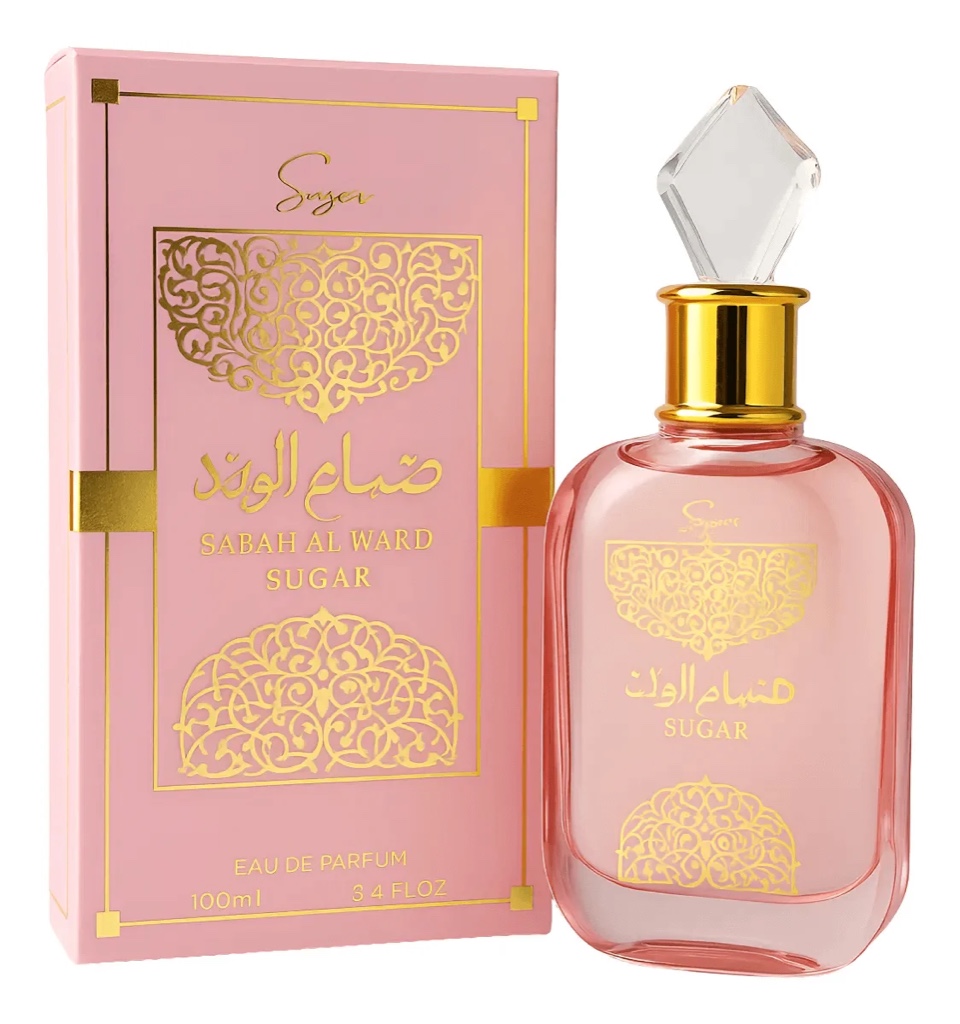 Sabah Al Ward Sugar – Eau de Parfum 100 ml – Feminino – Al Wataniah