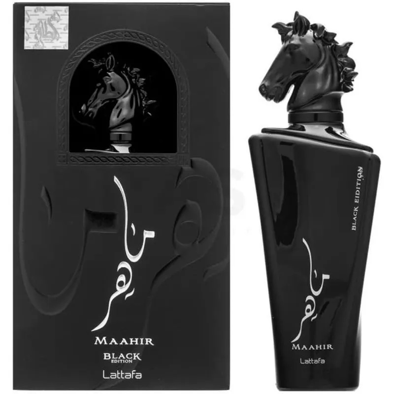 Maahir Black Edition – Eau de Parfum 100 ml – Masculino – Lattafa