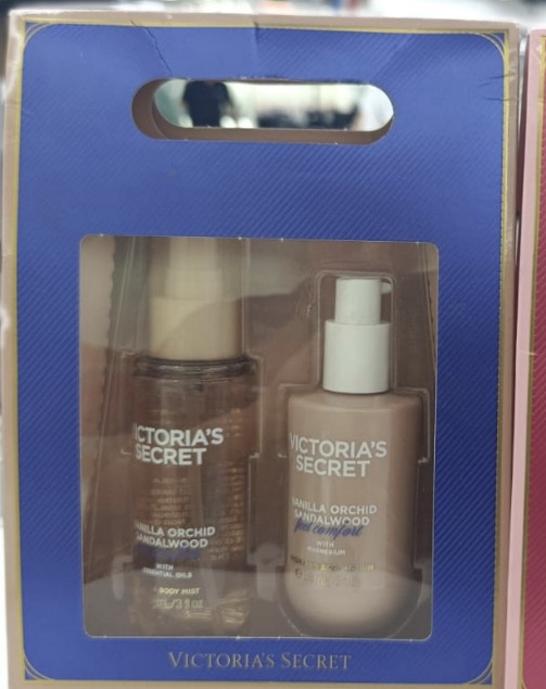 Kit Victoria's Secret Vanilla Orchid – Body Splash + Loção – Feminino