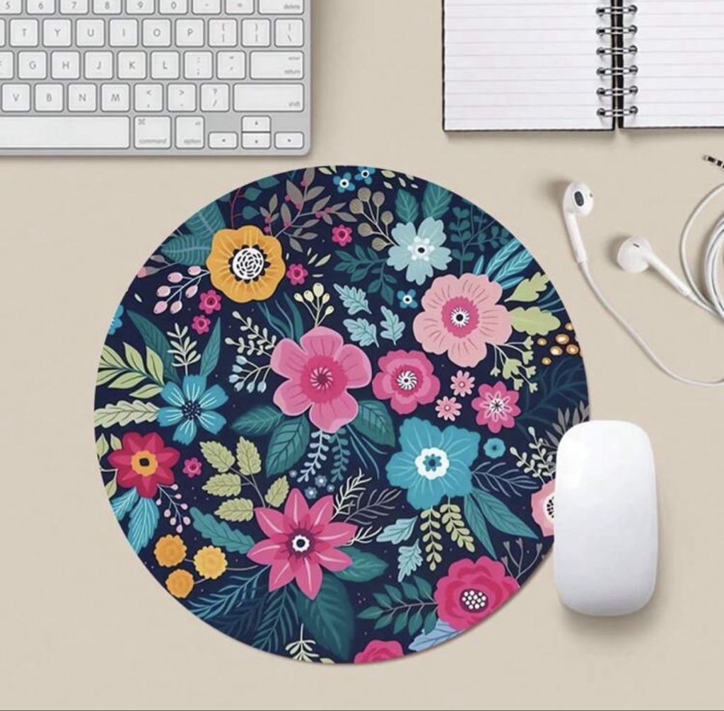 Mouse pad floral