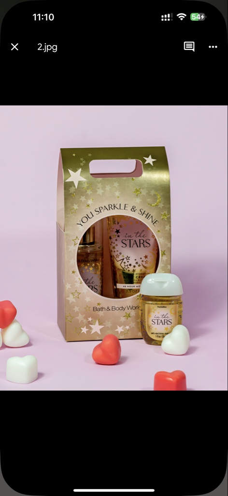 Kit splash, crema y antibacterial Bath & Body Works
