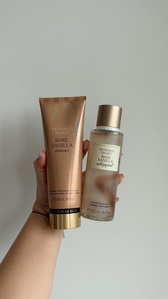 Bare vainilla Victoria’s Secret crema + splash