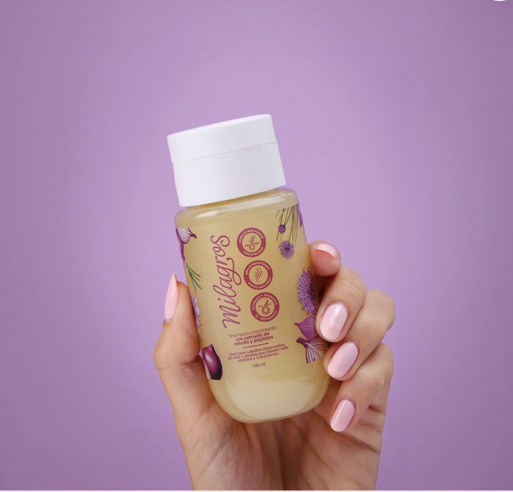 mini shampoo cebolla milagros