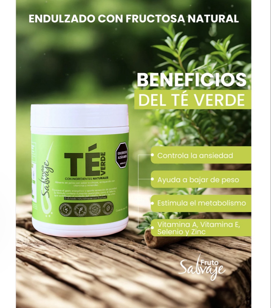té verde fruto salvaje