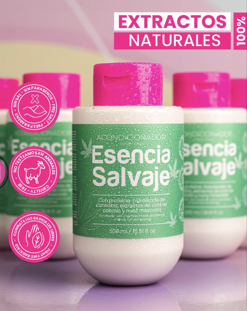 acondicionador canabis esencia salvaje
