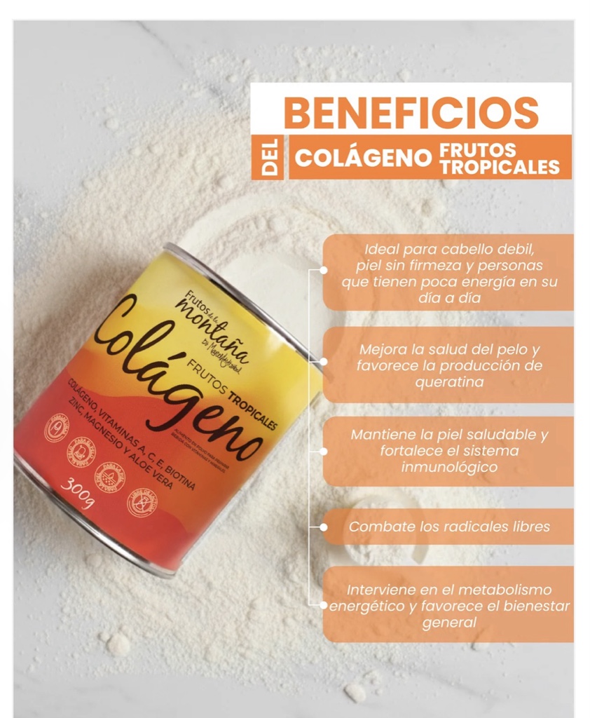 colageno frutos tropicales fruto salvaje