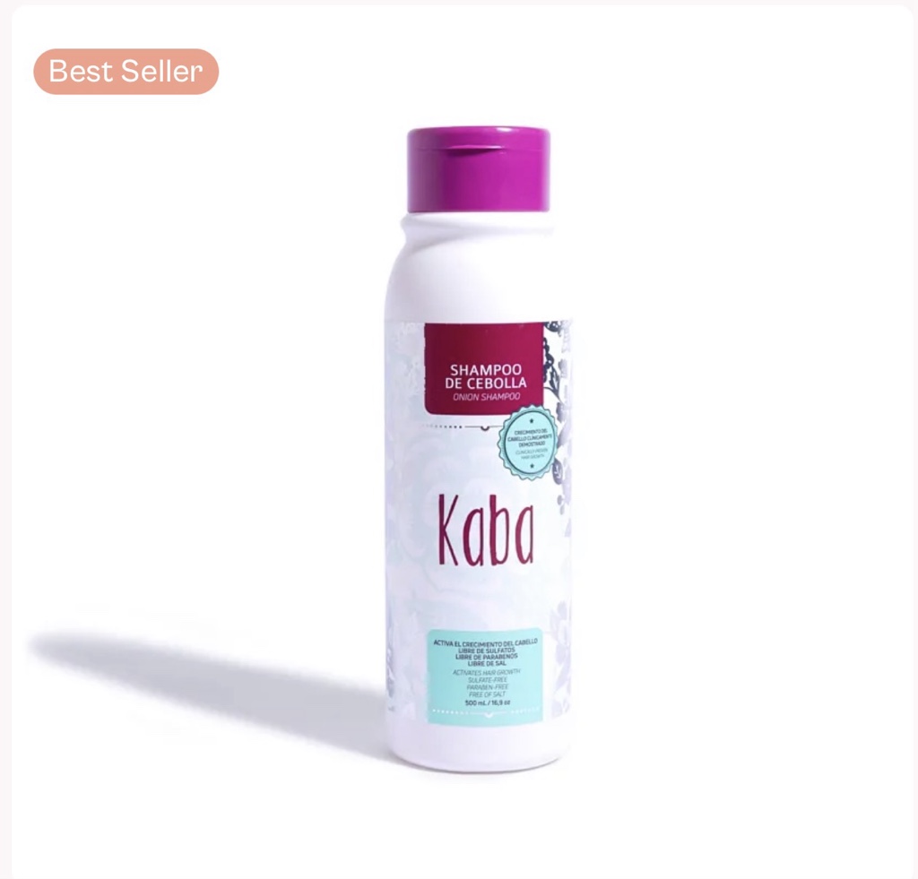 Shampoo cebolla kaba