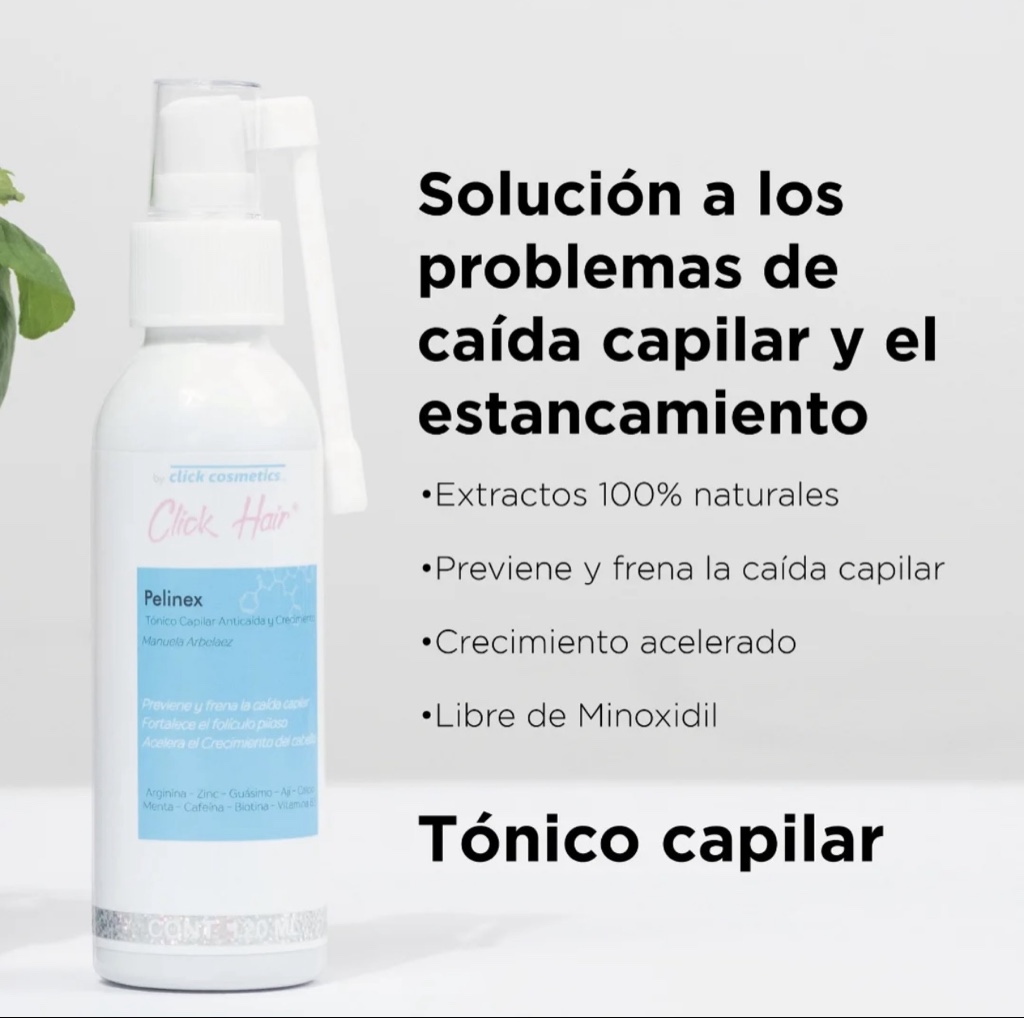 tonico capilar aji click hair grande