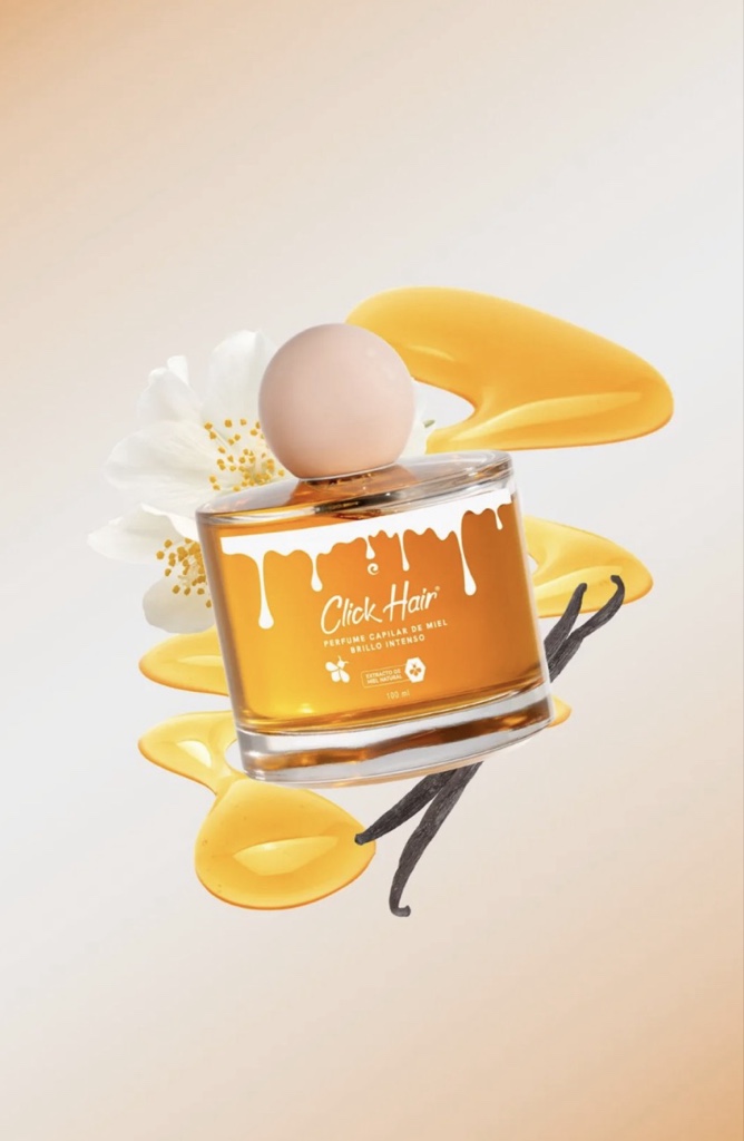 perfume capilar miel click hair