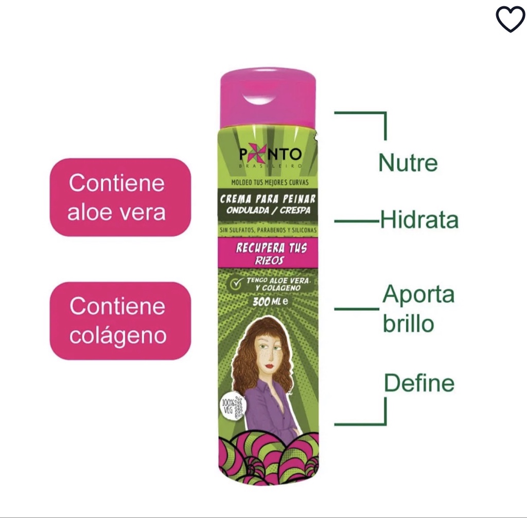 crema peinar ponto