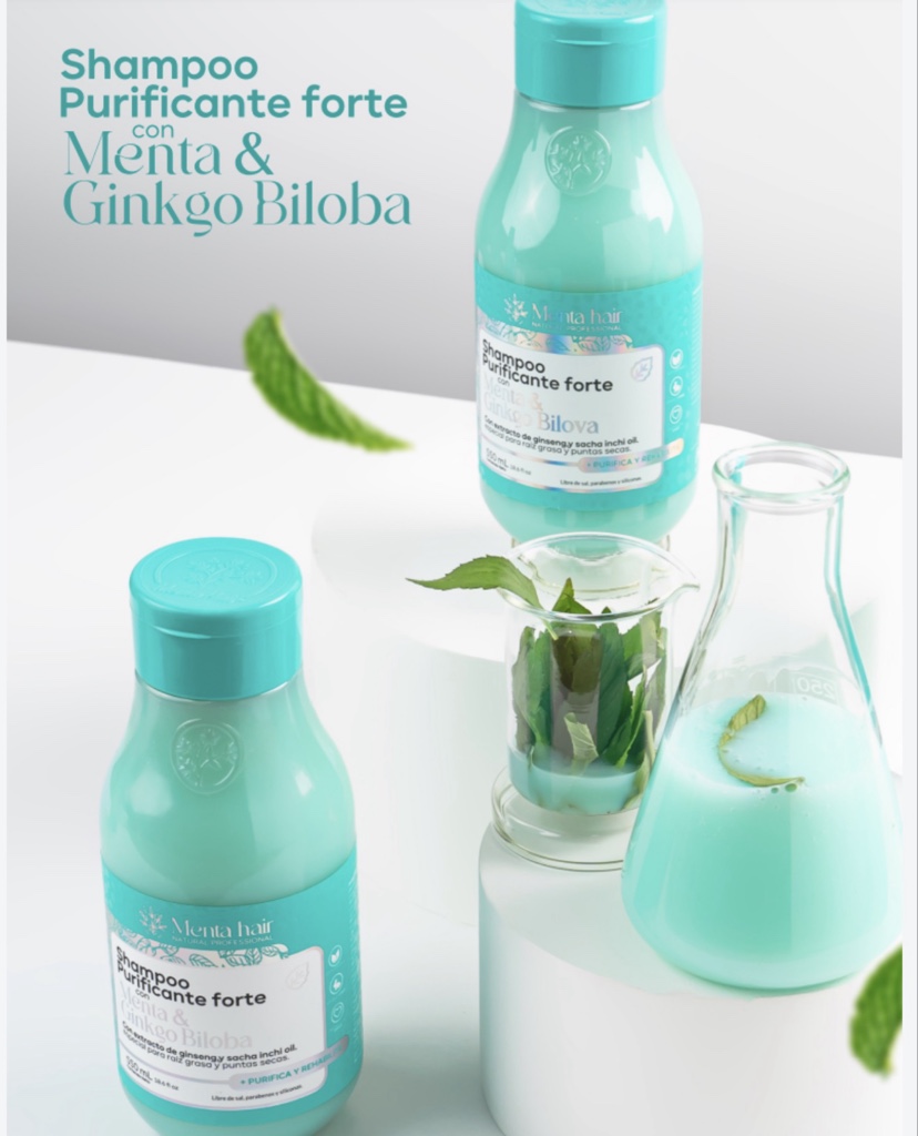 shampoo menta menta hair