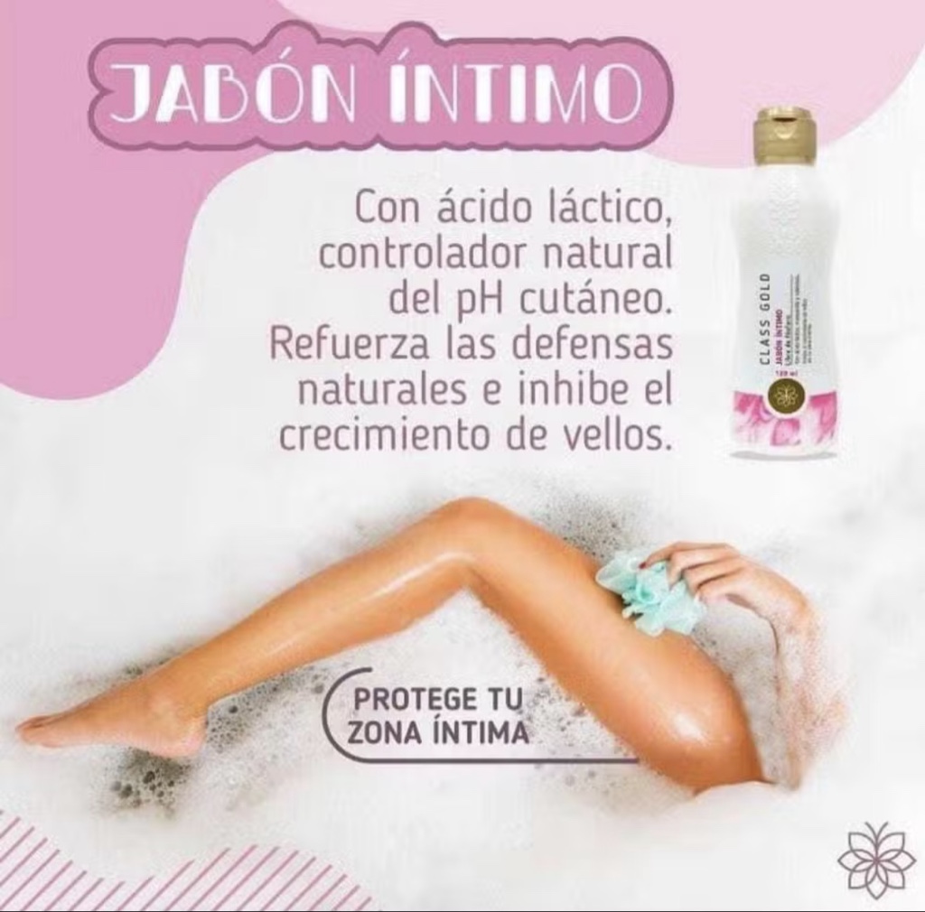 jabon intimo class gold