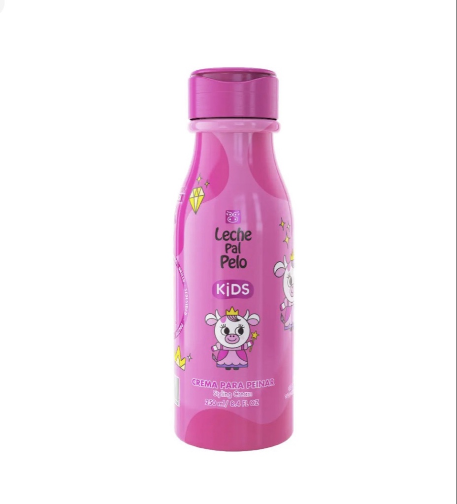 crema peinar kids pequeña leche pal pelo