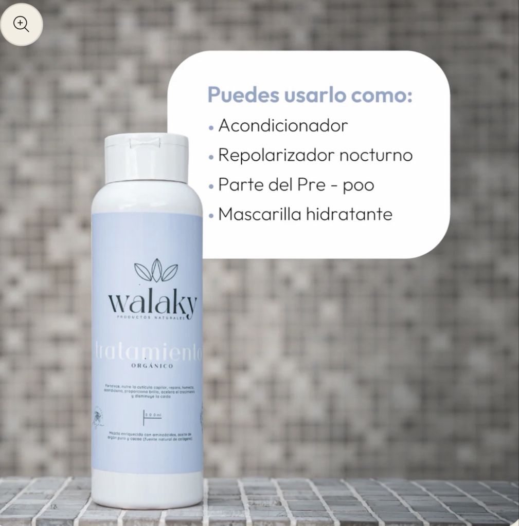 tratamiento organico walaky