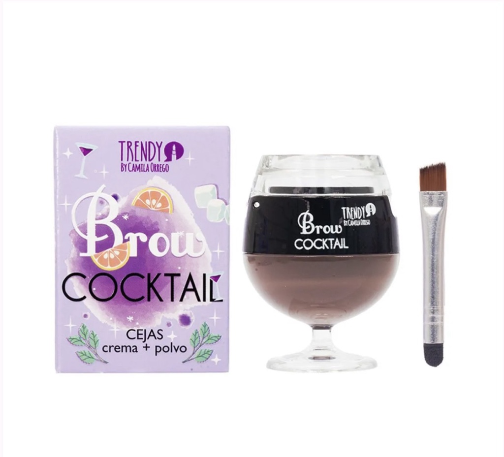 brow coctel cejas trendy