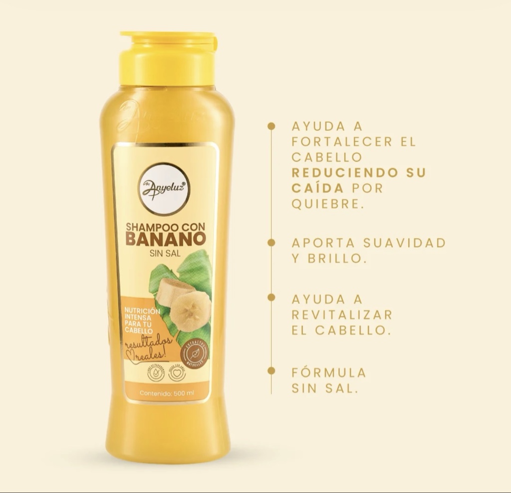 shampoo banano anyeluz