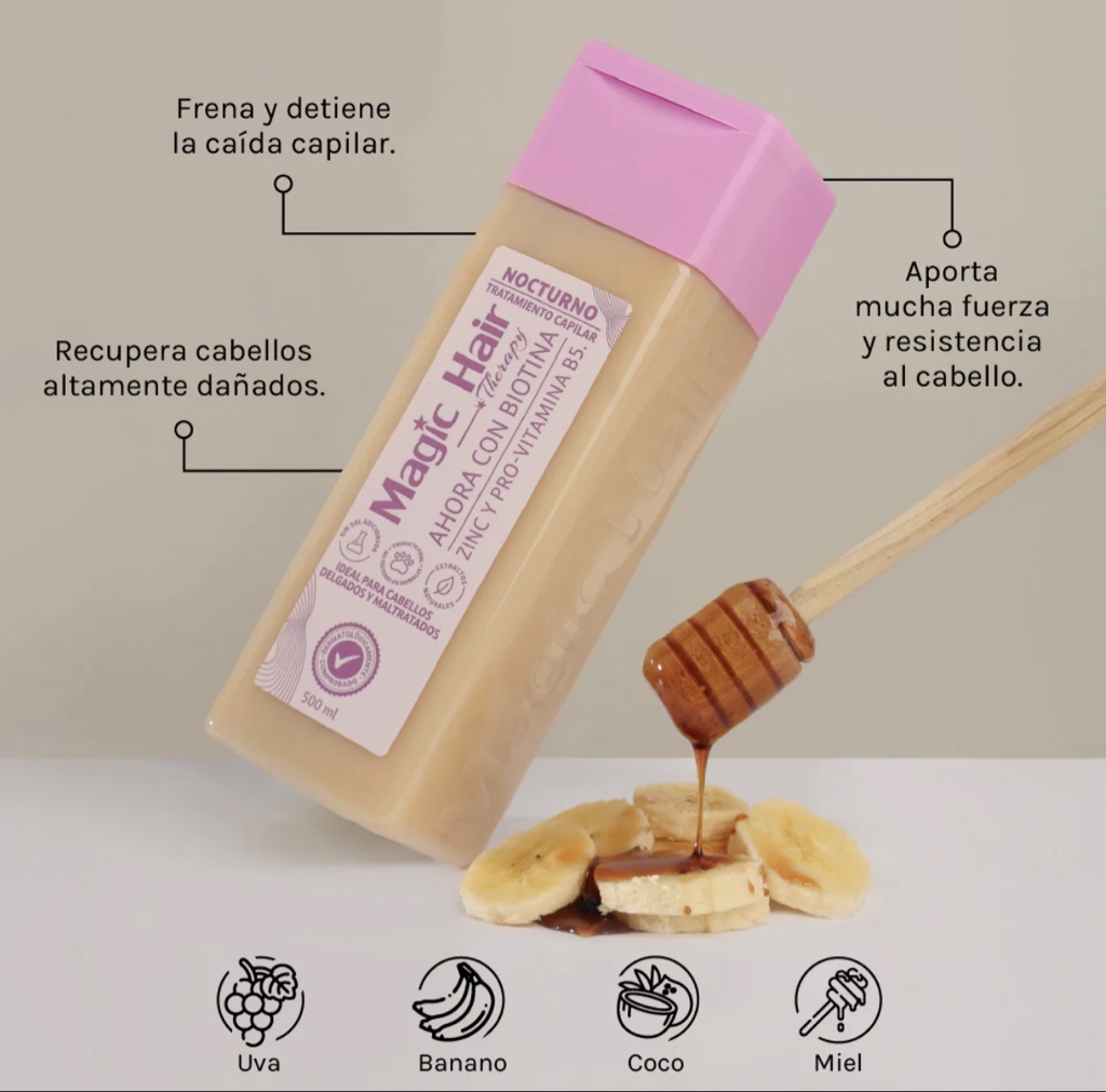 tratamiento nocturno magic hair