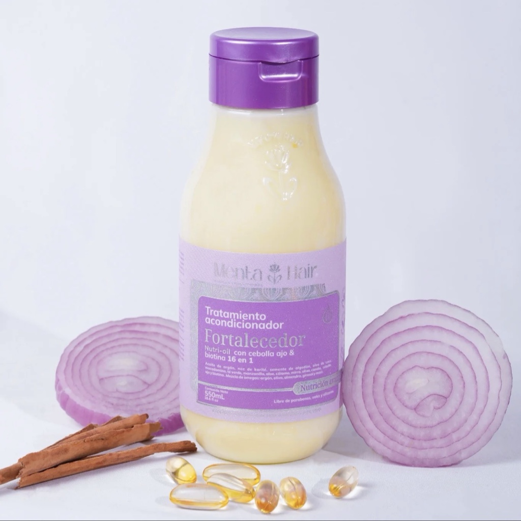 acondicionador cebolla menta hair