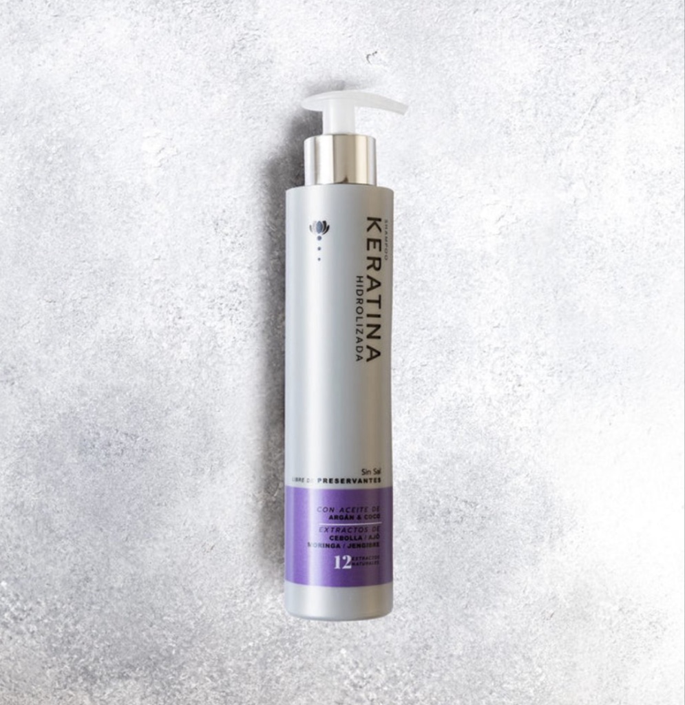 shampoo protección Keratina jema
