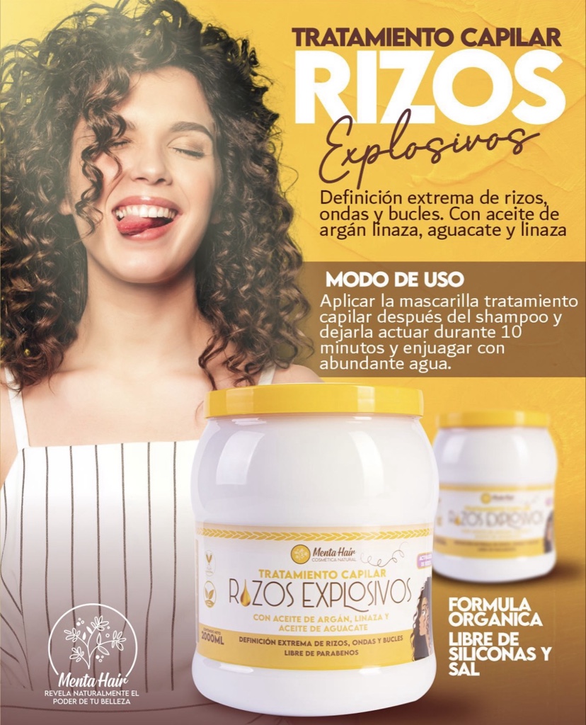 bombonera rizos menta hair