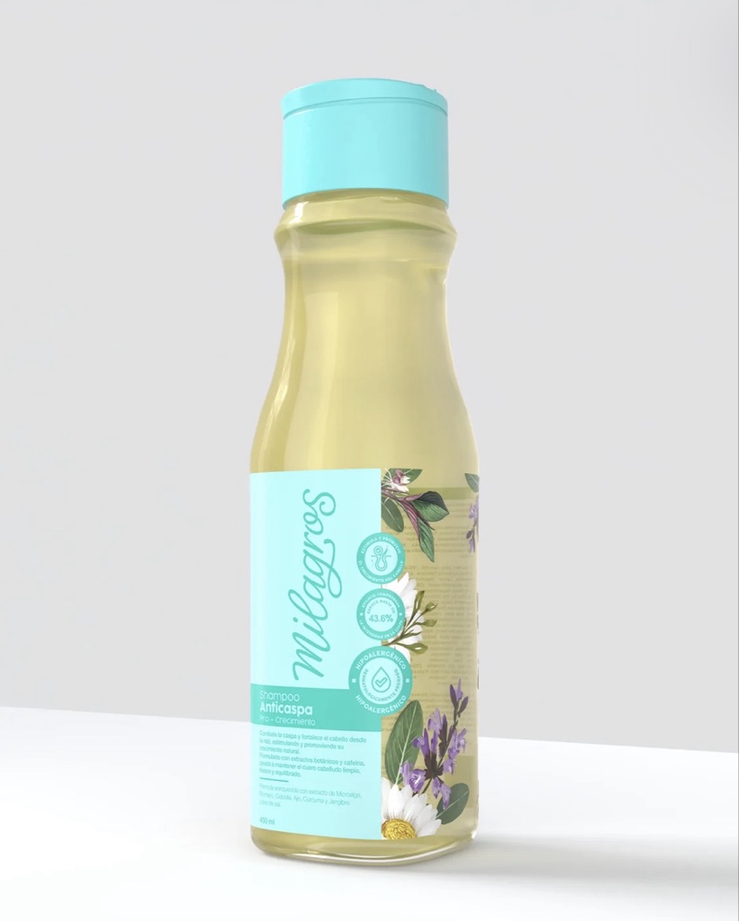 shampoo anticaspa milagros