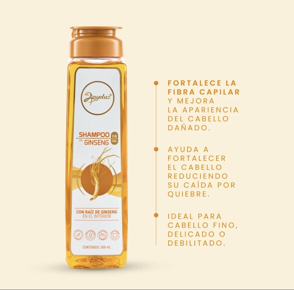 shampoo ginseng anyeluz