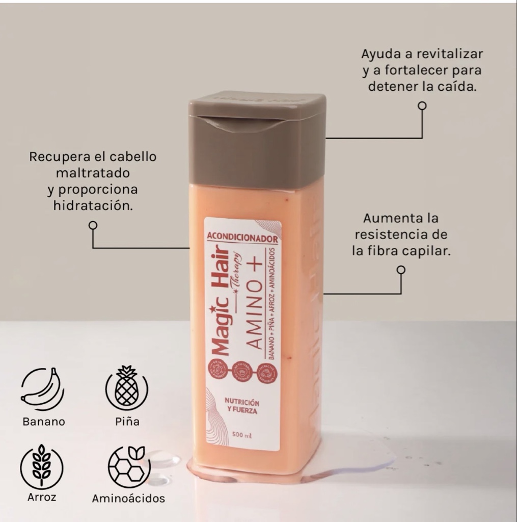 acondicionador amino+ magic hair