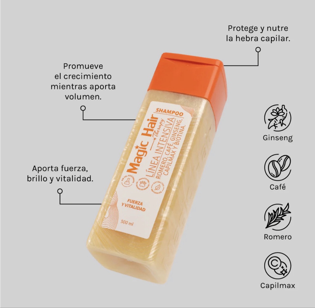 shampoo intensivo magic hair