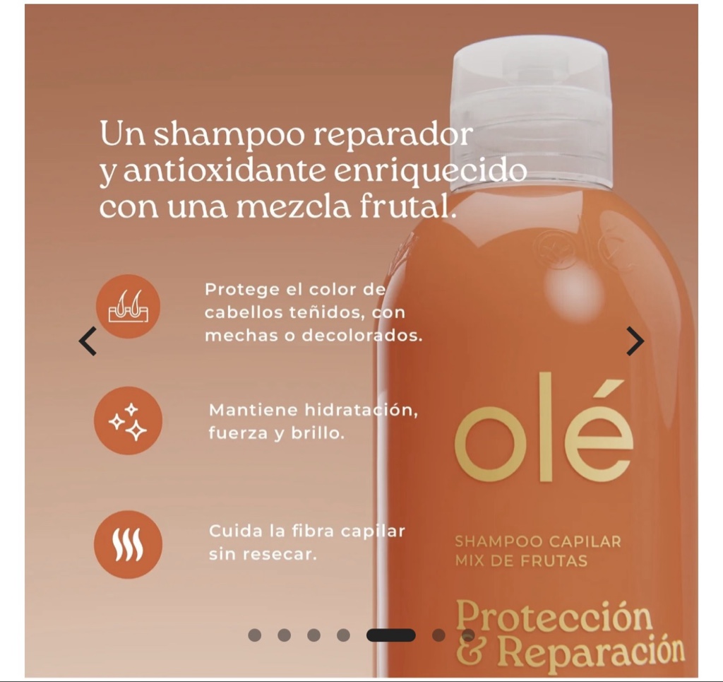 shampoo ole mix frutas