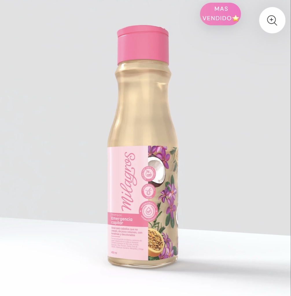 shampoo emergencia milagros