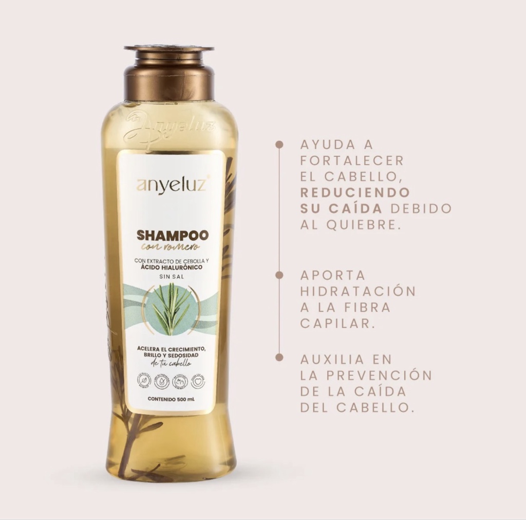 Shampoo romero anyeluz