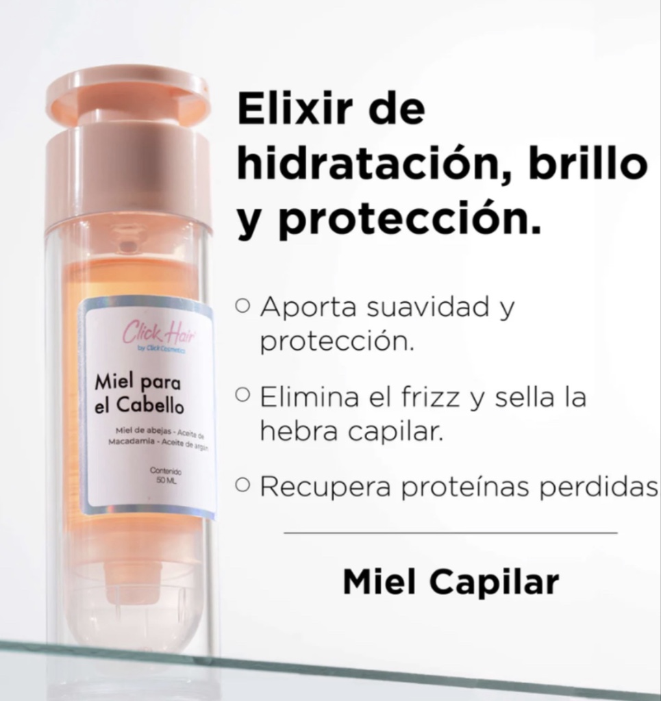 miel grande click hair