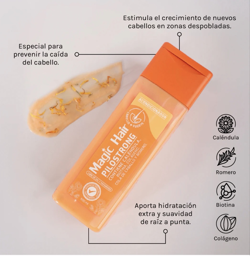 acondicionador pilostrong magic hair