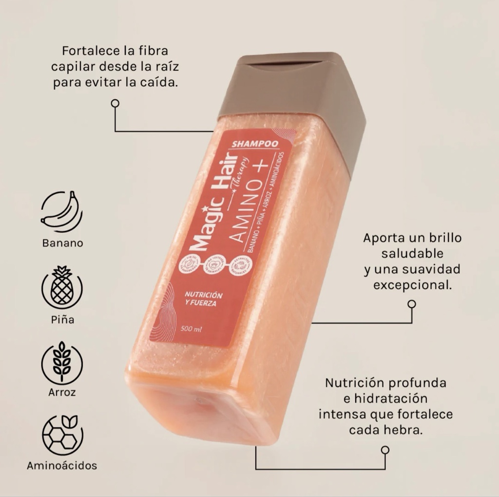 shampoo amino+ magic hair