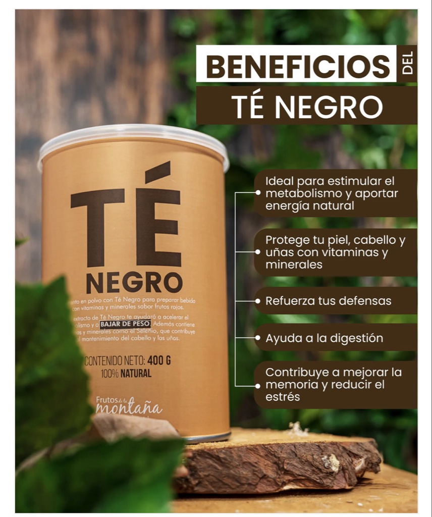 té negro fruto salvaje