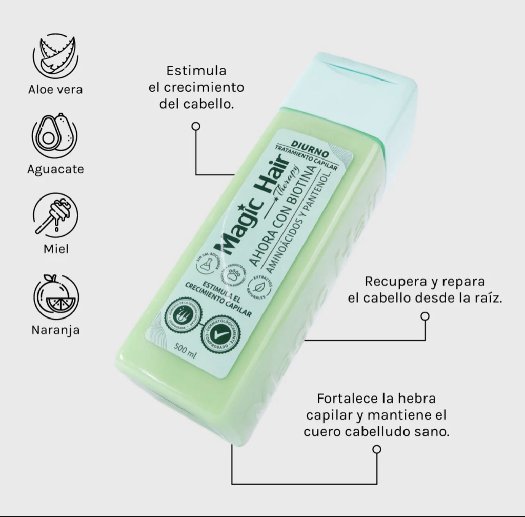 tratamiento diurno magic hair