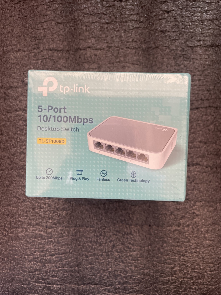 5 PUERTOS  TP LINK base 100