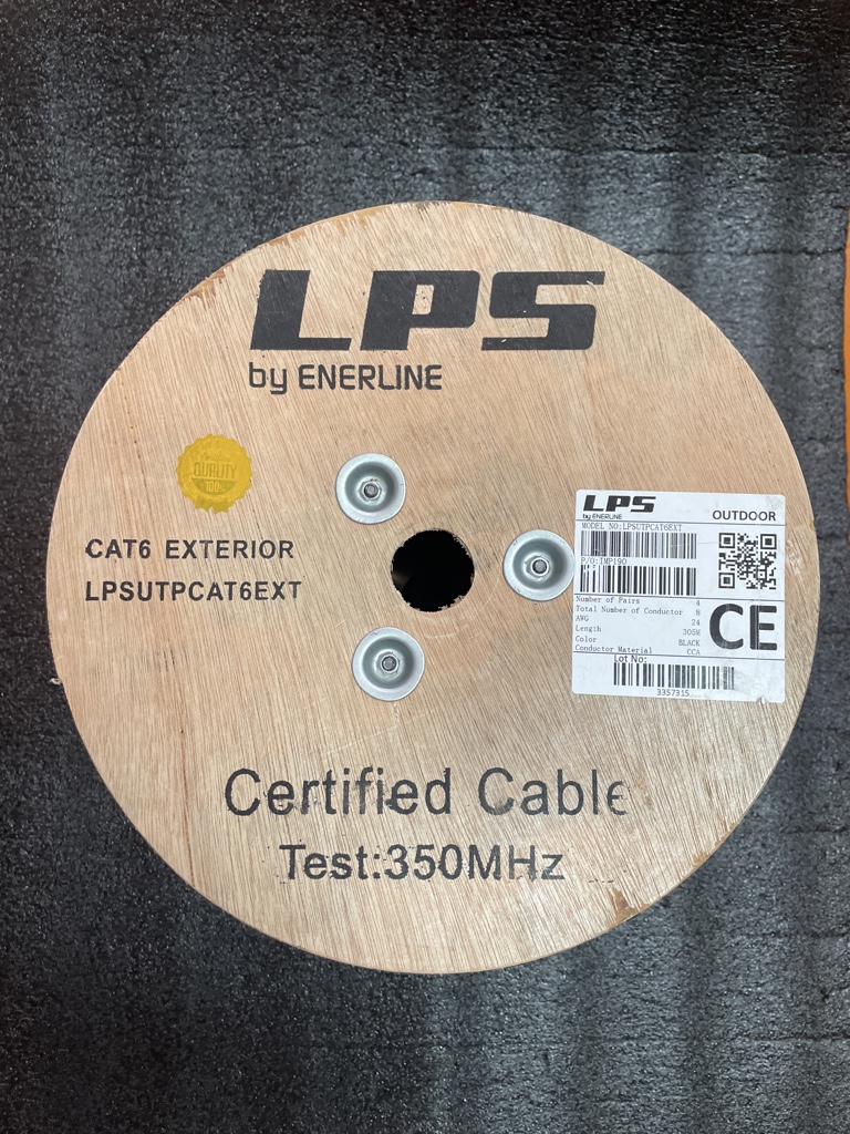 UTP CAT 6 EXT NEGRO