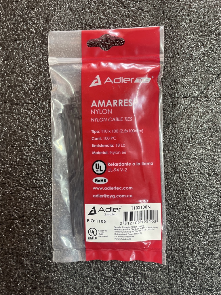 AMARRES DE 10 Cm